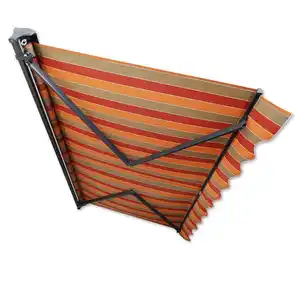 Jawoll Kassetten-Markise 5x3m braun-terracotta