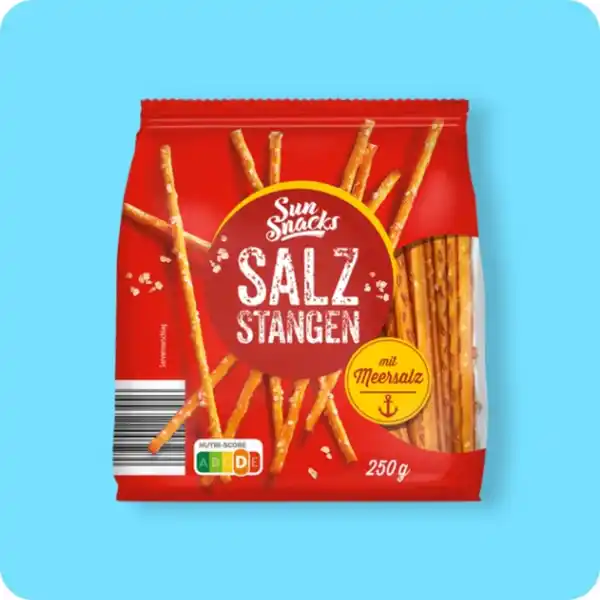 Bild 1 von SUNSNACKS Salzstangen