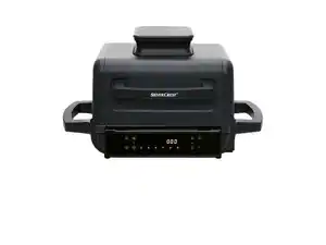 SILVERCREST® KITCHEN TOOLS Heißluftfritteuse mit Grill- und Räucherfunktion »SHLFS 2200 A1«, 2200 W, 3,8 l