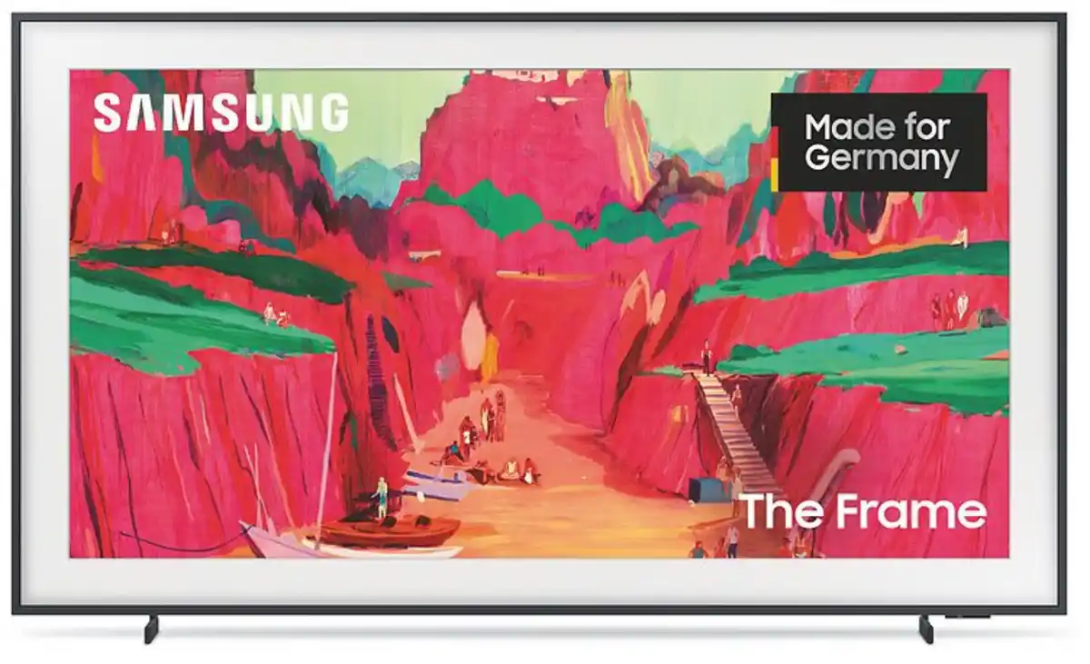 Bild 1 von GQ85LS03FWU The Frame Pro (2025) 214 cm (85") Neo QLED Vision AI Smart TV schwarz / G