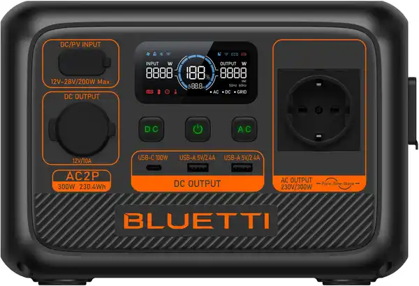 Bild 1 von AC2P (300W) Powerstation schwarz/orange
