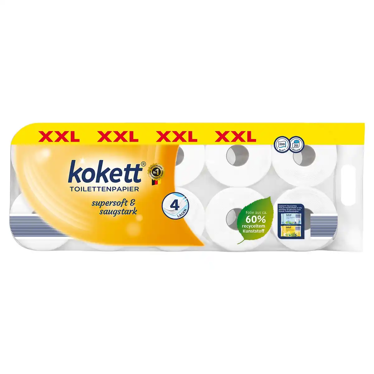 Bild 1 von KOKETT Toilettenpapier XXL, 4-lagig