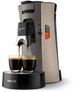 CSA240/30 Kaffeepadmaschine nougat/beige
