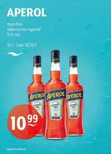 APEROL Aperitivo italienischer Aperitif 11 % Vol.