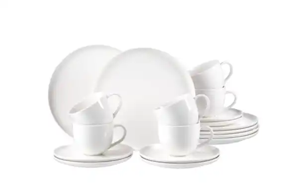 Bild 1 von Kaffeeservice Skagen, weiß, 18-teilig