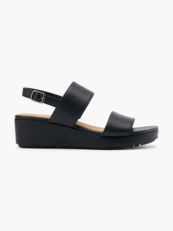 Bild 1 von 5th Avenue Leder Keilsandalette