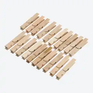 Wäscheklammern aus Holz, 20er-Pack