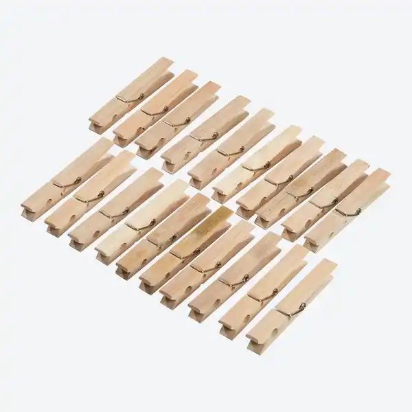 Bild 1 von Wäscheklammern aus Holz, 20er-Pack