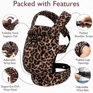 Babytrage leopard