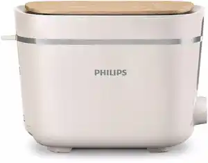 HD2640/10 Conscious Collection Kompakt-Toaster seidenweiß/matt
