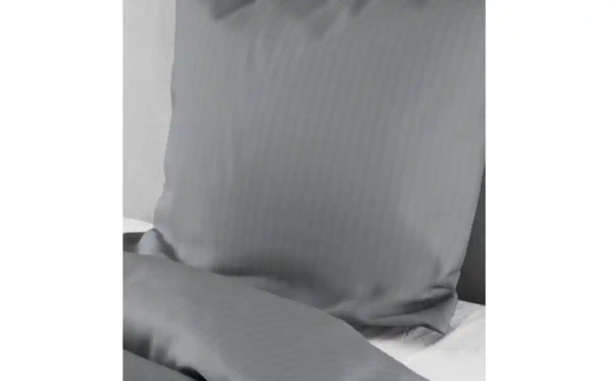 Bild 3 von Interlock Jersey Bettwäsche, anthrazit, 155 x 220 cm