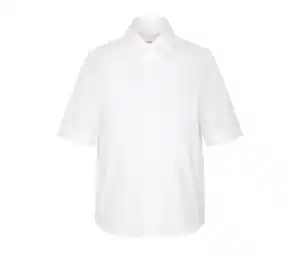 Seidensticker Kurzarm-Bluse, weiß