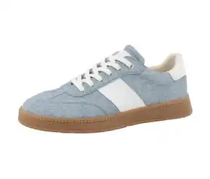 Tom Tailor Sneaker, PU jeans weiß