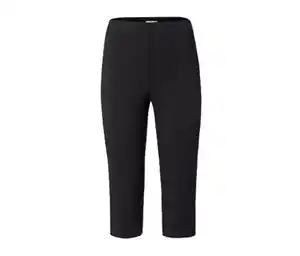 3/4-Stretchhose, schwarz