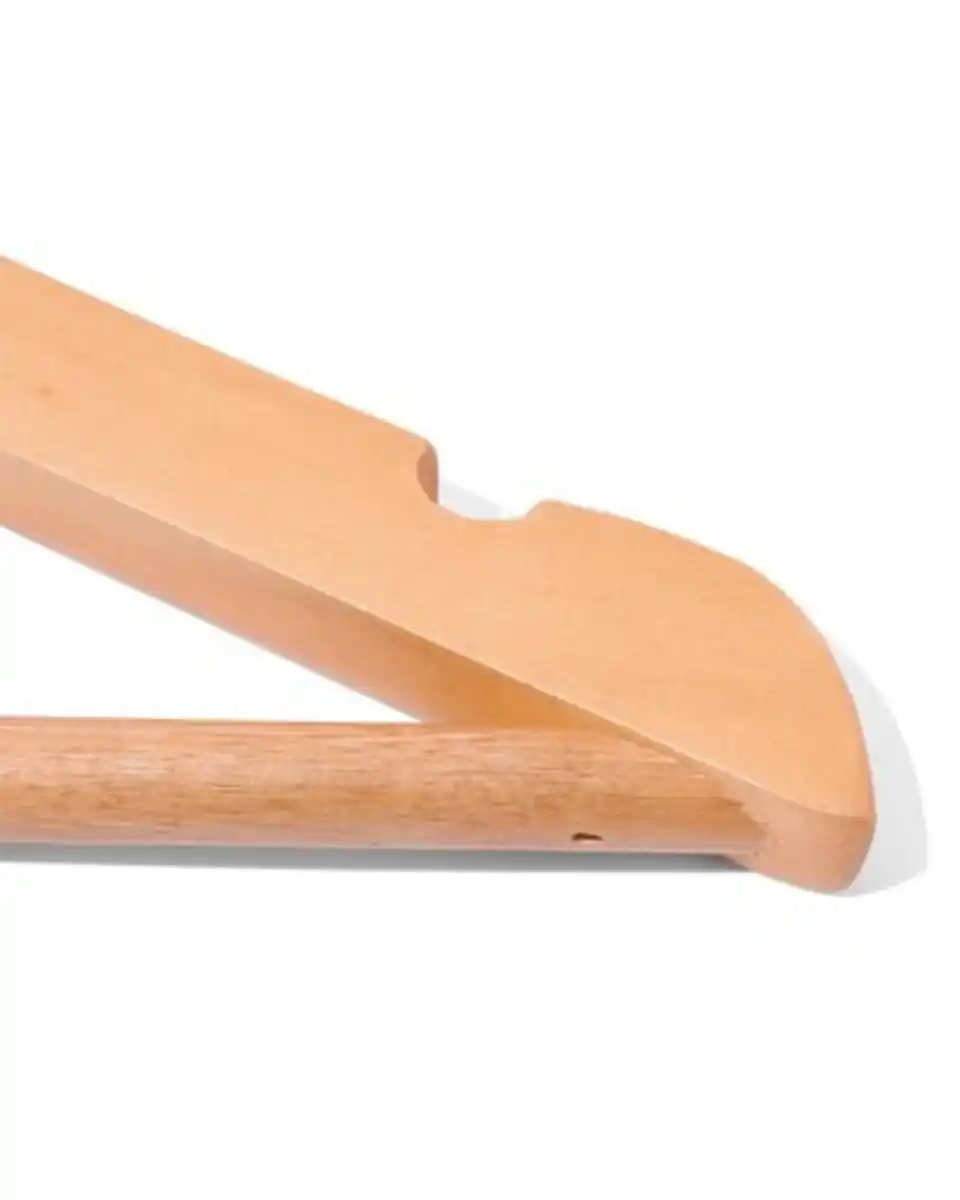 Bild 3 von 6er-Pack Kinder-Kleiderbügel, Holz