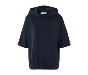 Hoodie aus Modal-Mix, dunkelblau