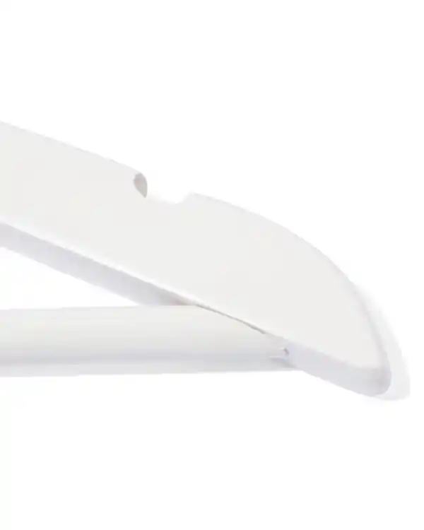 Bild 3 von 6 Kleiderbügel, Holz, weiß