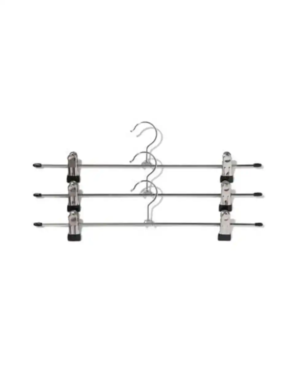 Bild 1 von 3er-Pack Hosenbügel, Metall