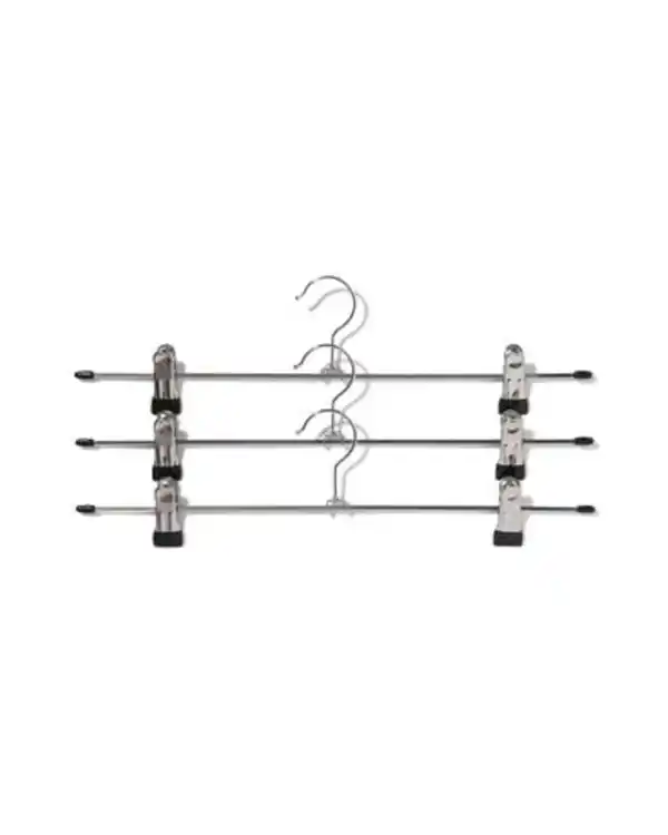 Bild 1 von 3er-Pack Hosenbügel, Metall