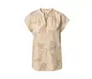 Bild 1 von Bedruckte Kurzarmbluse, beige