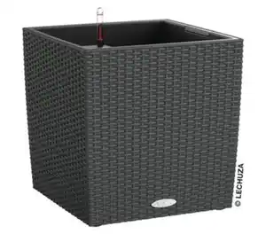 LECHUZA® Kunststoff-Topf Cube Cottage, quadratisch