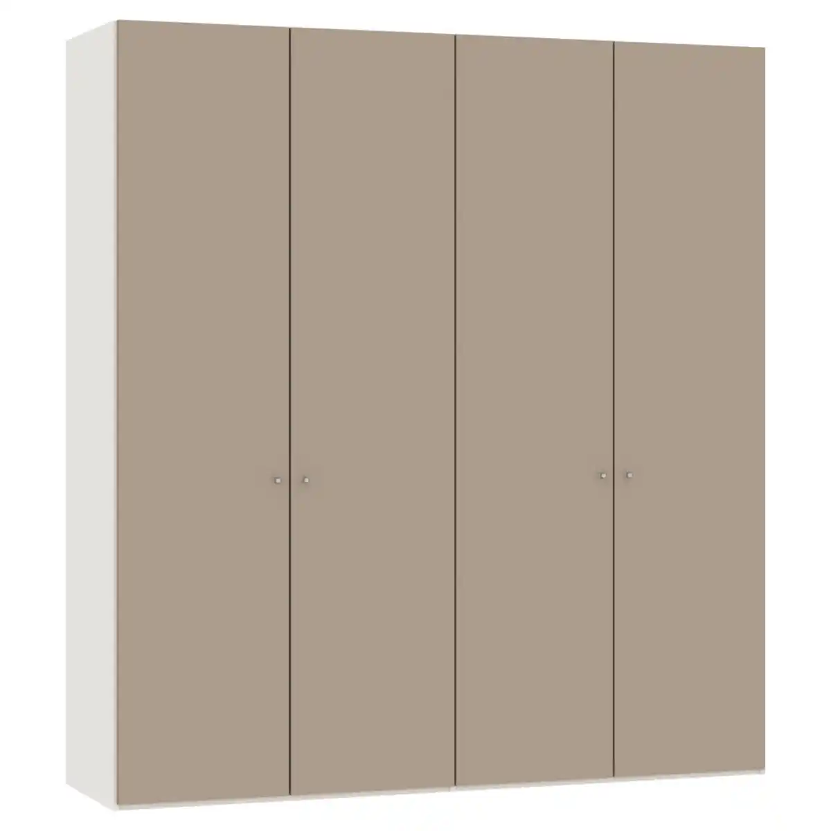 Bild 1 von Jutzler Drehtürenschrank, Creme, Hellbraun, Holzwerkstoff, 2 Fächer, 203x220x59 cm, Typenauswahl, Beimöbel erhältlich, umfangreiches Zubehör in verschiedenen Holzarten Größen Holzdekoren indiv