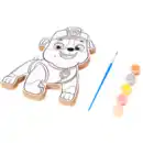 Bild 3 von Paw Patrol Leinwand-Malset