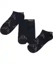 Bild 1 von Kappa Sneakersocken, schwarz