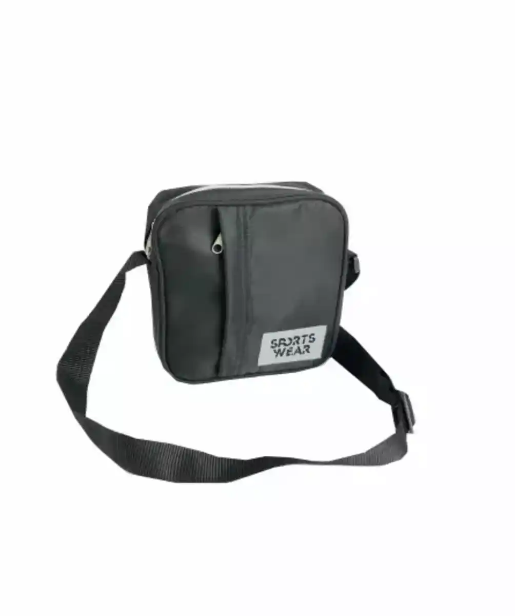 Bild 1 von Umhängetasche mit Aufnäher, schwarz