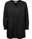 Bild 1 von Longbluse, schwarz