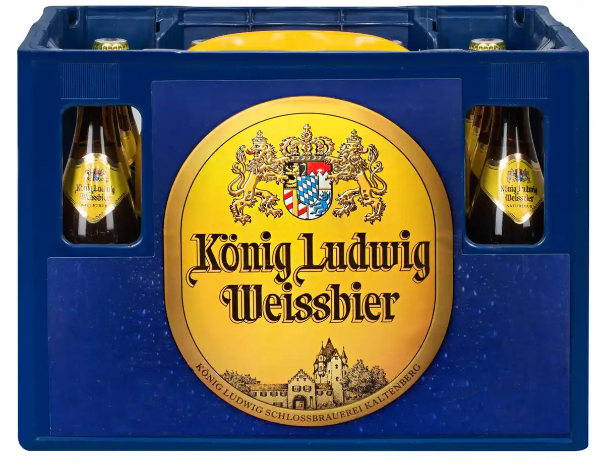 Bild 1 von KÖNIG LUDWIG Weissbier, Ka. 20 x 0,5-l-Fl.