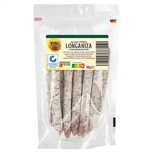 TESOROS DEL SUR Spanische Salami Sticks 100 g, Longaniza