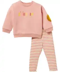 Sweatshirt + Leggings, hellrosa
