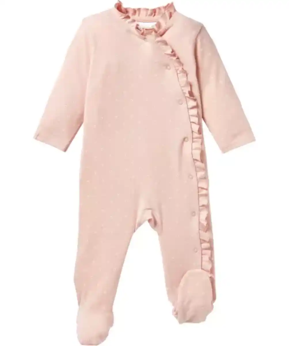 Bild 1 von Newborn Strampler Blümchen, rosa