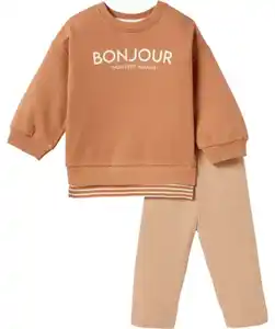 Sweatshirt + Leggings, camel