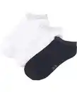 Bild 1 von Sneakersocken mit metallisiertem Garn, schwarz