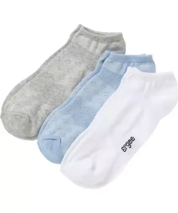 Bild 1 von Sneakersocken mit Lochmuster, weiß