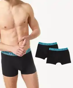 Retro Boxershorts, schwarz