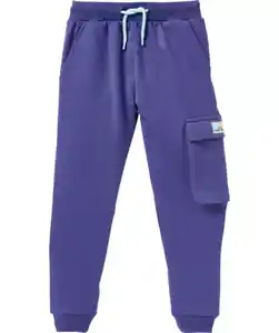 Jogginghose mit Cargotasche, dunkelblau