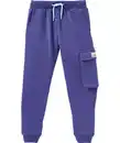 Bild 1 von Jogginghose mit Cargotasche, dunkelblau