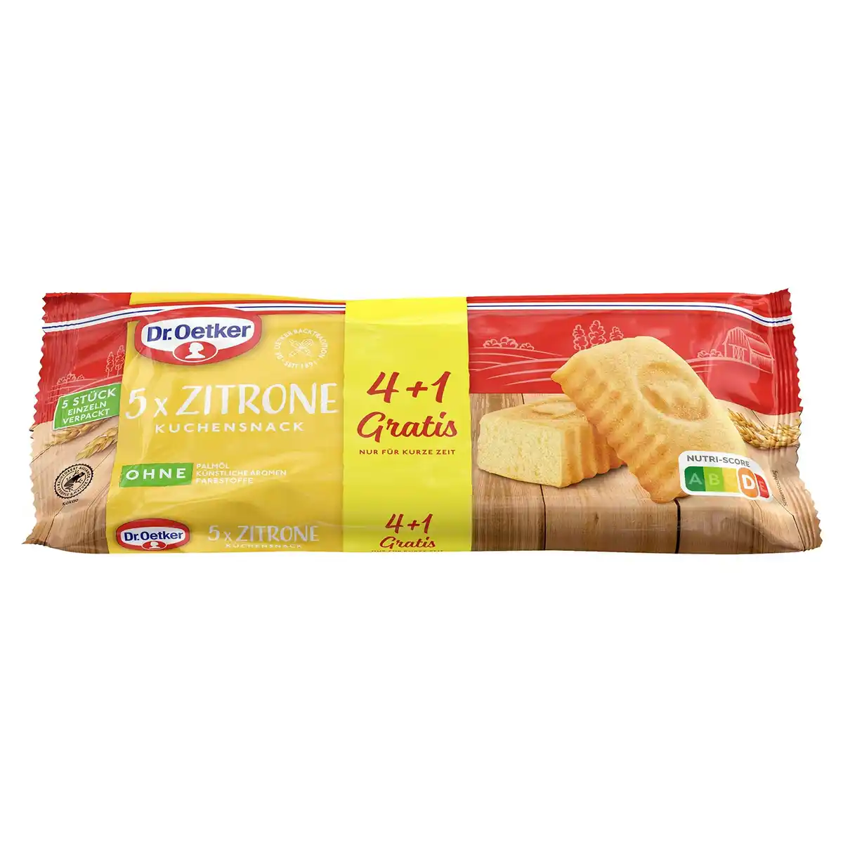 Bild 1 von DR. OETKER, Dr. Oetker Kuchensnacks 4+1, Zitrone
