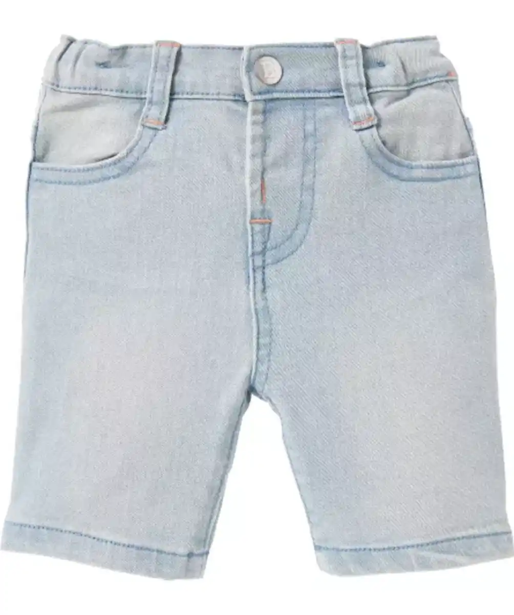 Bild 1 von Jeans-Shorts mit heller Waschung, jeansblau hell