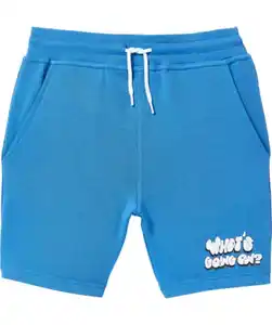 Shorts in Bermudalänge, blau