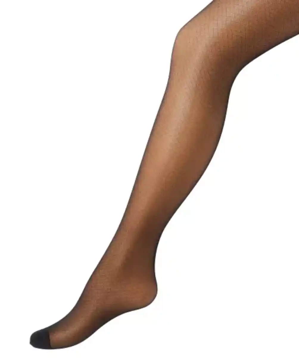 Bild 1 von Gemusterte Feinstrumpfhose, schwarz gemustert