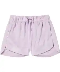 Velours-Shorts, flieder