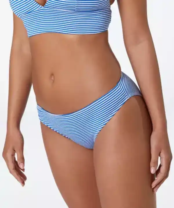 Bild 1 von Gestreifter Bikini-Slip, weiß/blau