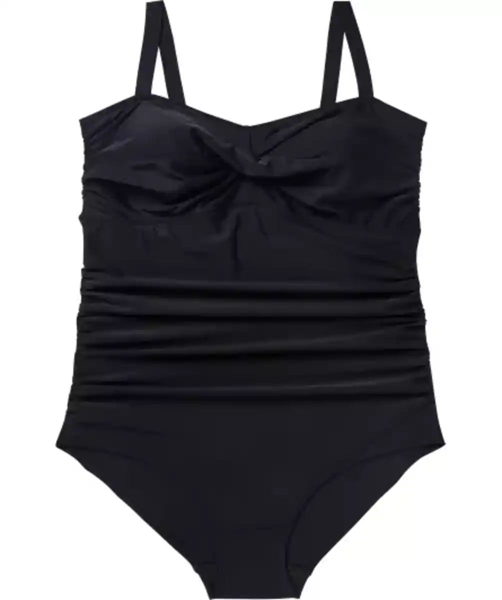 Bild 1 von Schwarzer Badeanzug, schwarz