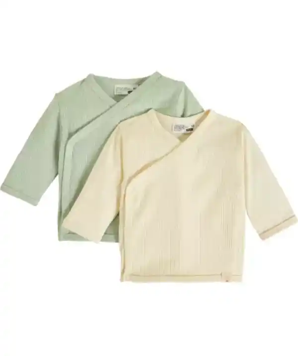 Bild 1 von Minibaby Wickelshirts, offwhite