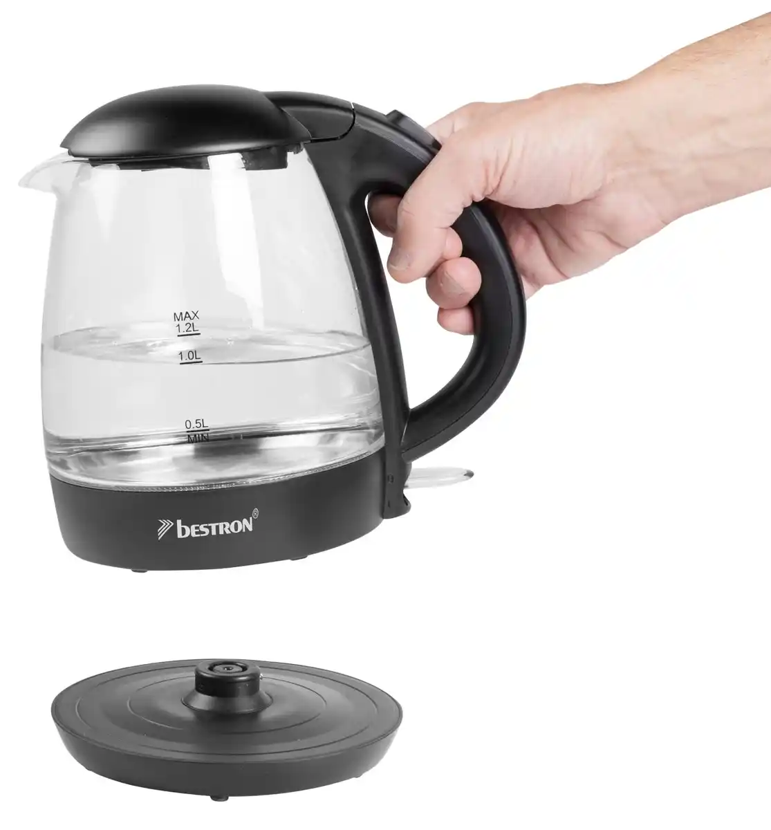 Bild 2 von BESTRON Glas-Wasserkocher »AWK400Z«