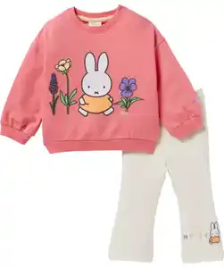 Miffy Sweatshirt + Leggings, pink